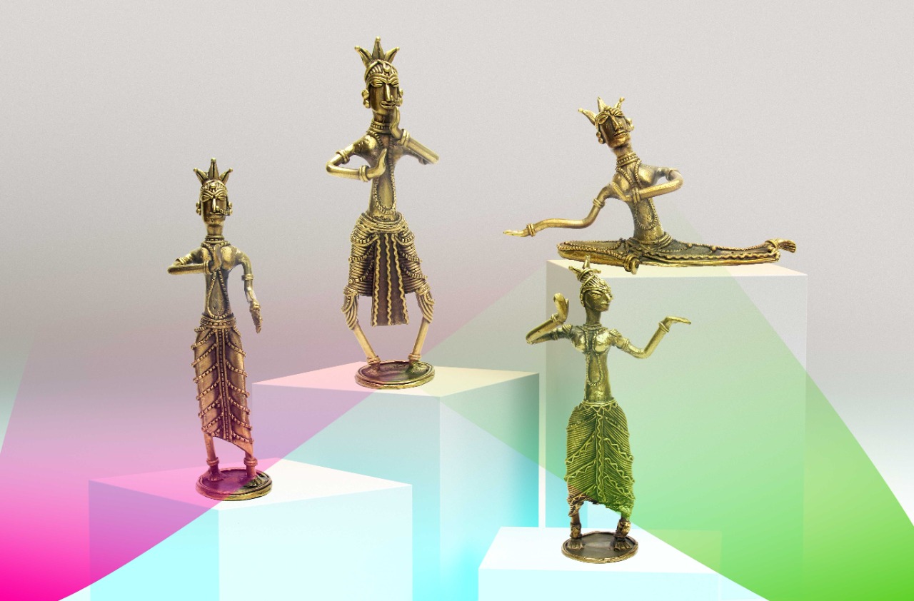 Best Home Decor Styles for your Dhokra Odissi Dancer Set